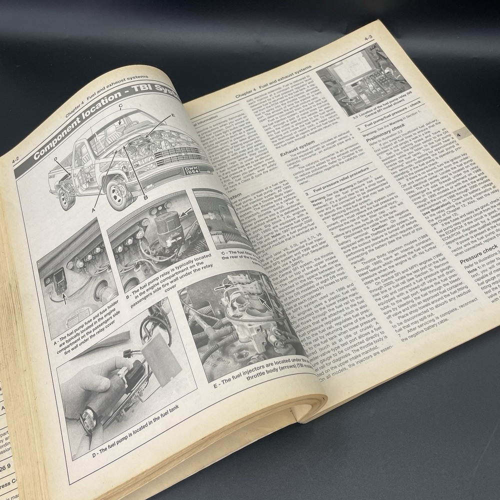 Haynes Repair Manual 24065 Chevrolet & GMC Pick-up Truck 1988-1998 All Models - Picture 10 of 11